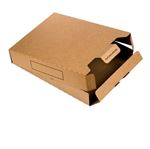 Arkivbox A4, 33 x 24 x 6cm, brun